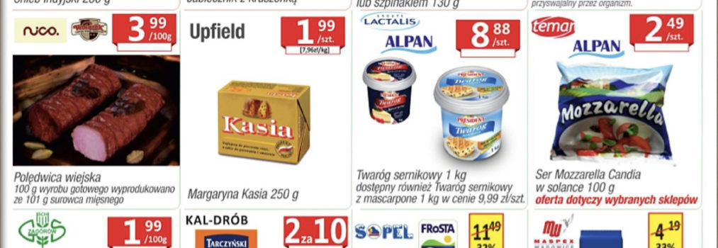 Nowa Gazetka Supermarketu Spolem Polanka