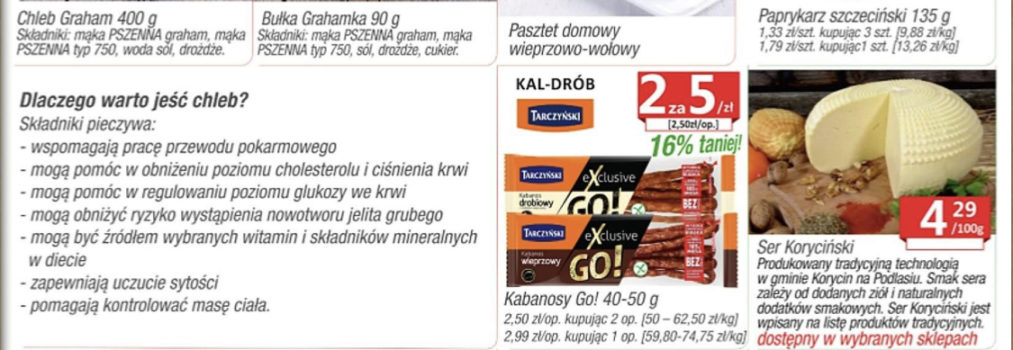 Nowa gazetka Supermarketu Społem Polanka